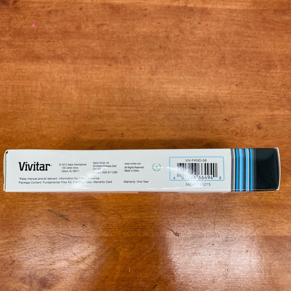 ❤️🔥 (5/20) Vivitar Series 1 3-Piece 58mm Fundamental Filter Kit - Picture 2 of 5